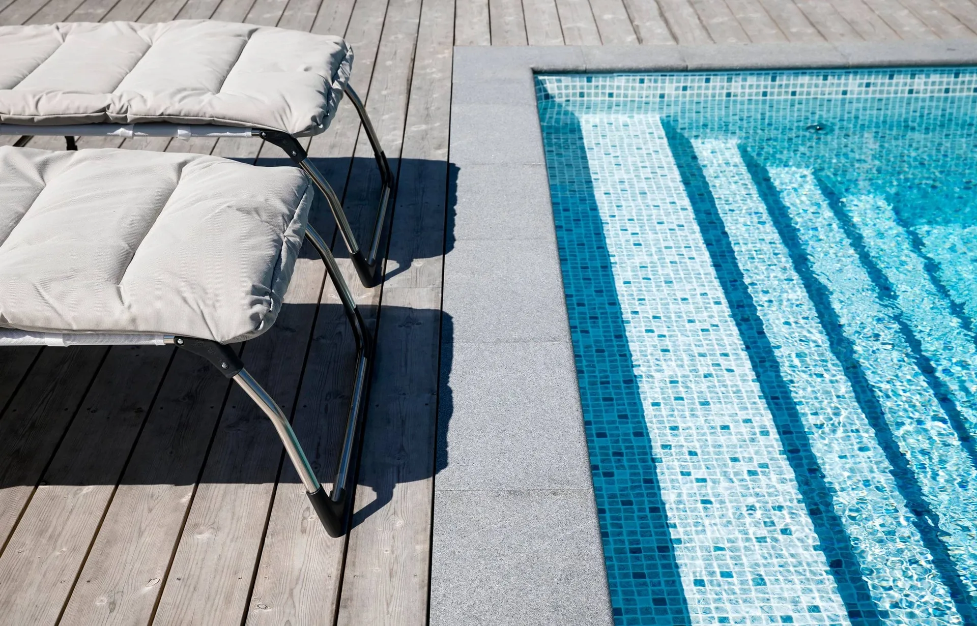Amigo XXL Soft cuscino per lettino prendisole, Nero Fiam