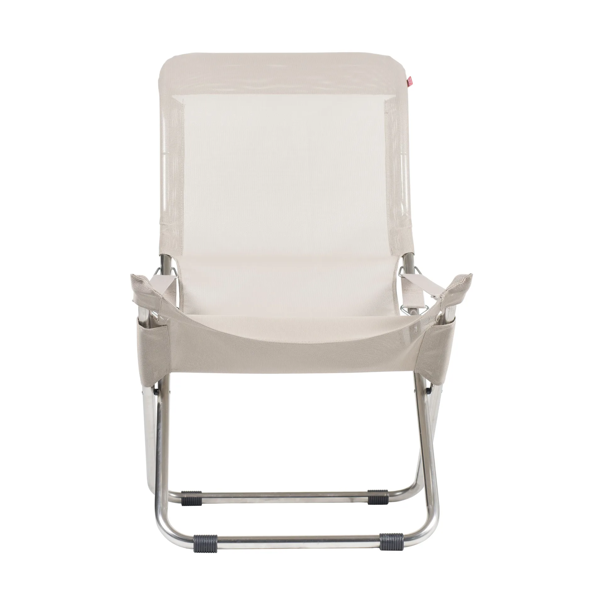 Sedia a sdraio Fiesta, Bianco-beige Fiam