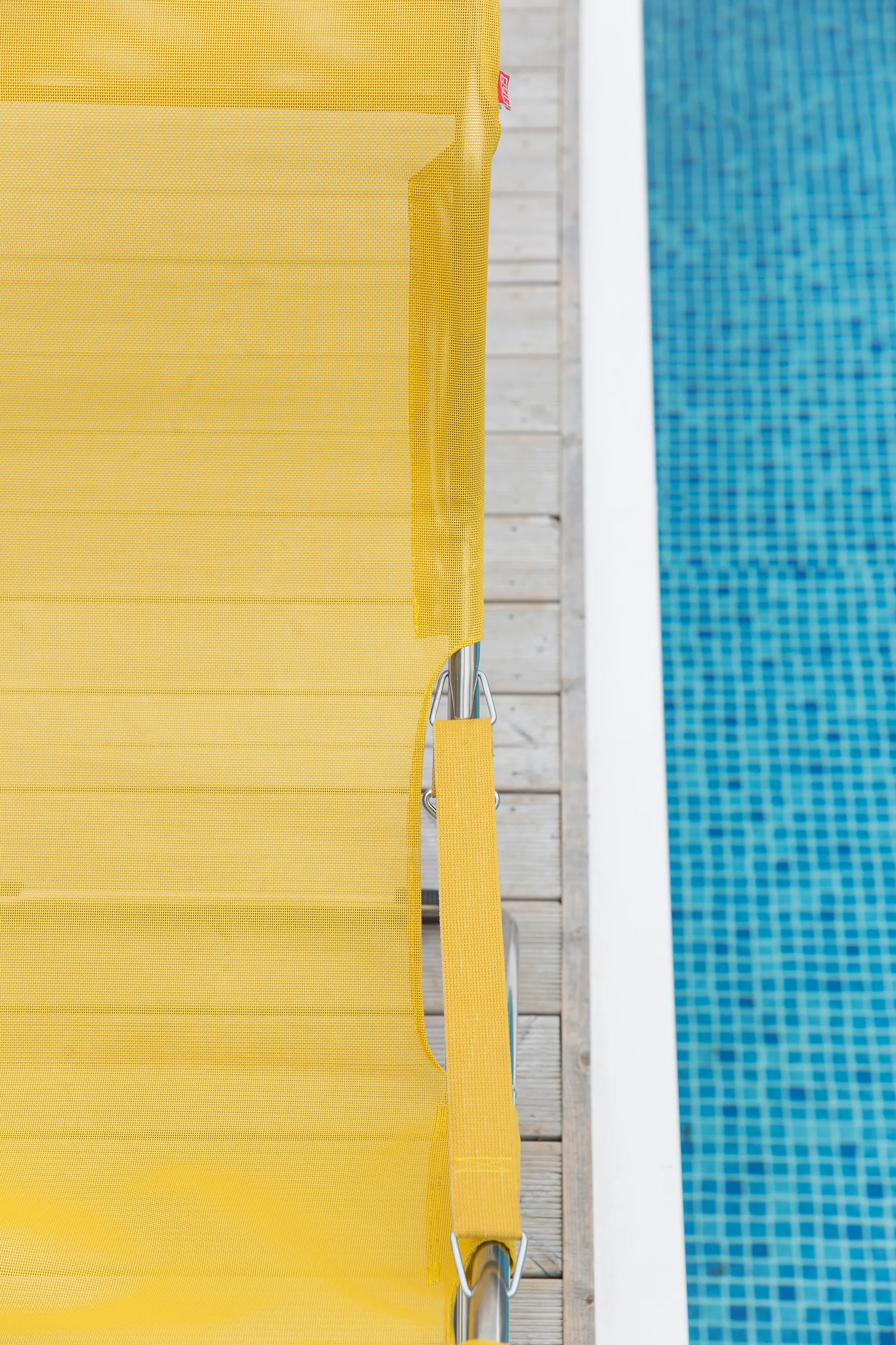 Sedia a sdraio Fiesta, Senape Fiam