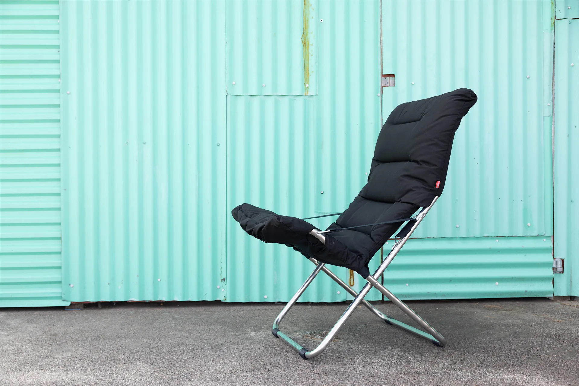 Sedia a sdraio Fiesta Soft, Nero Fiam