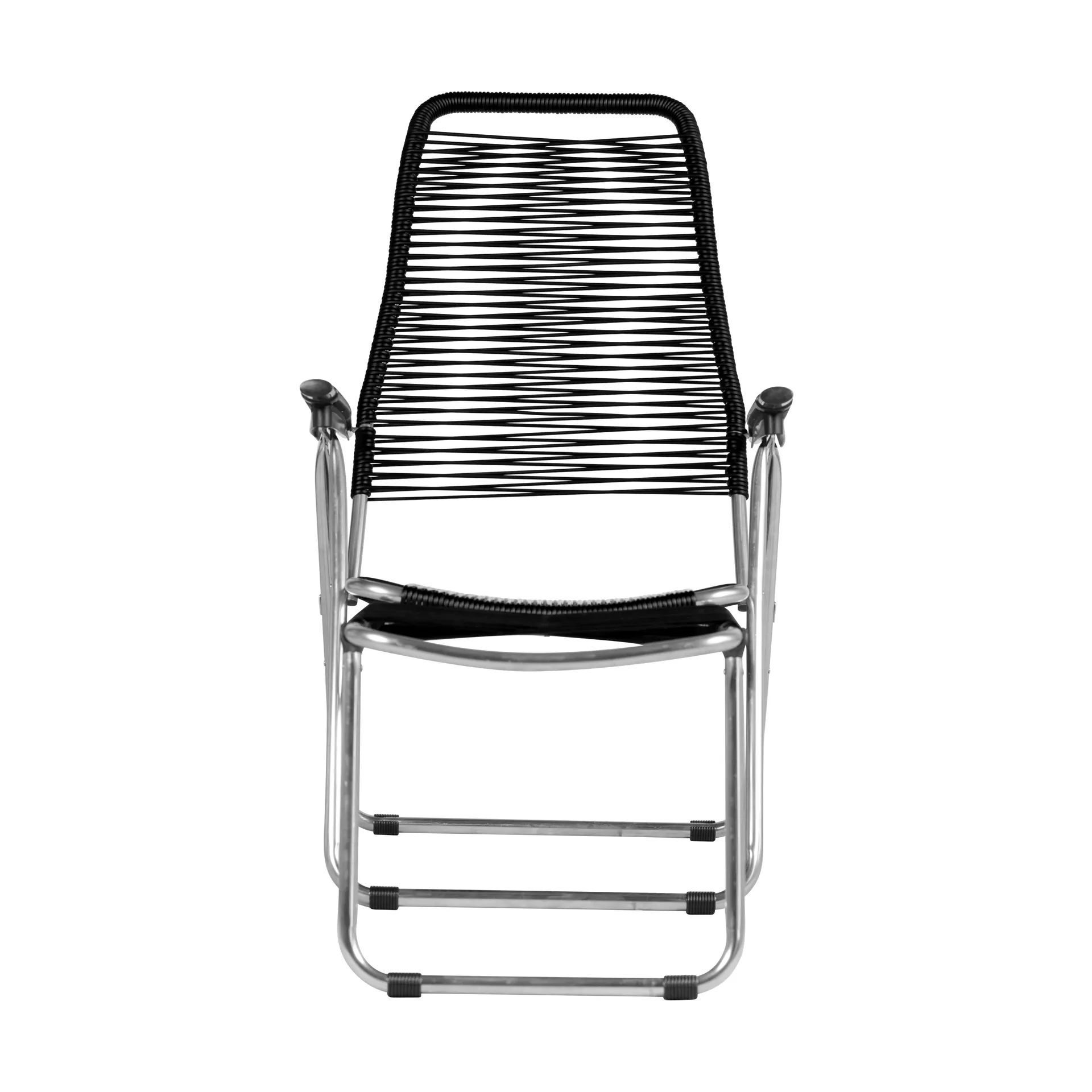 Sedia a sdraio Spaghetti, Nero Fiam