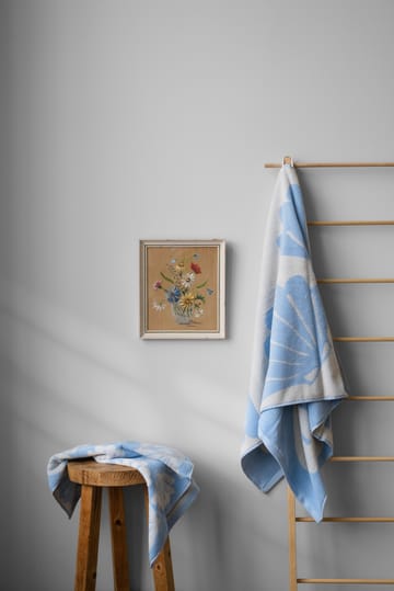 Asciugamano Snäcka 50x70 cm - Blu - Fine Little Day