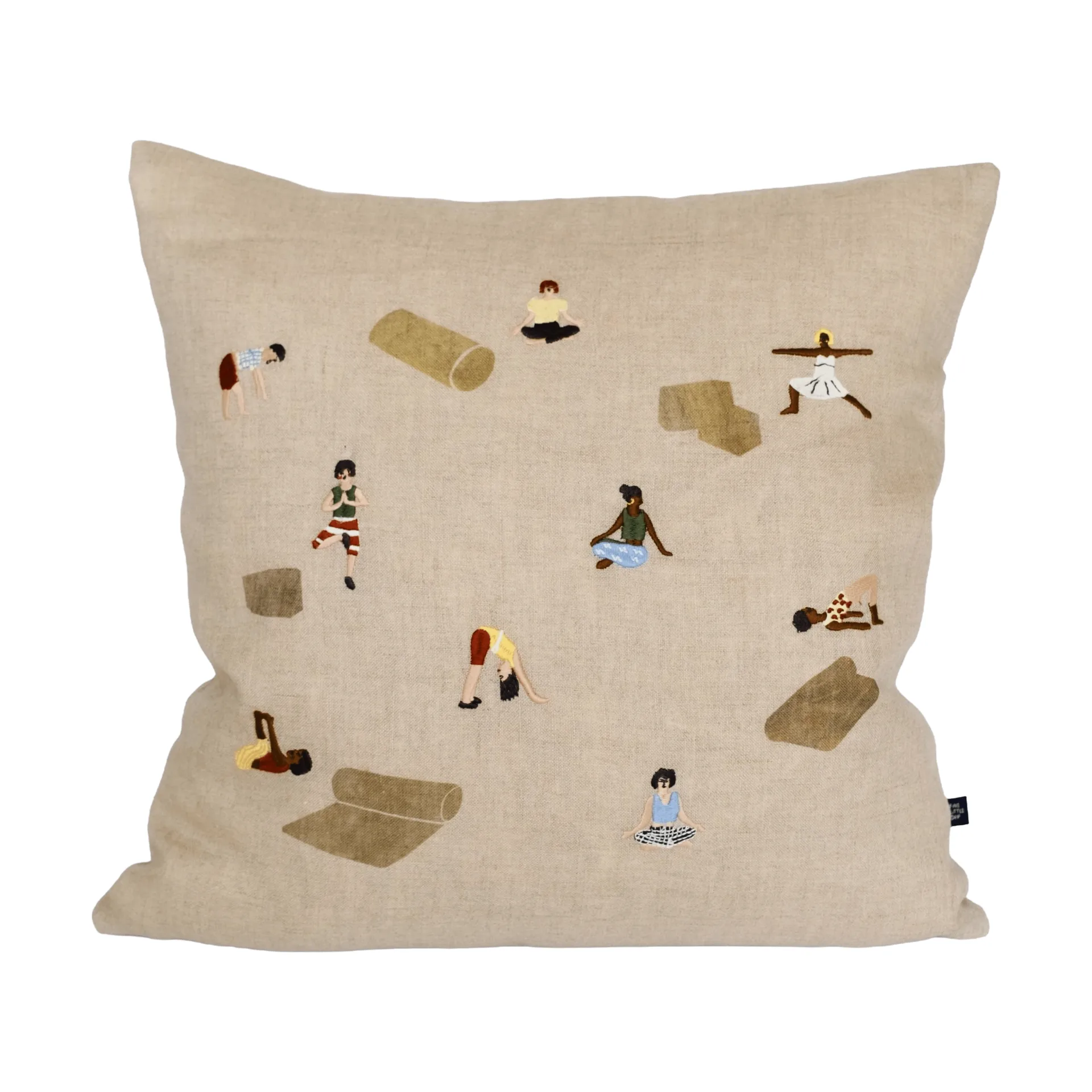 Cuscino Yoga, Naturale, 45x45 cm Fine Little Day