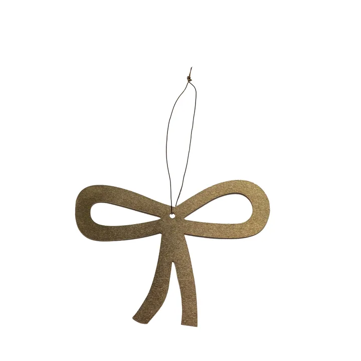 Decorazione natalizia Fine Little Day Bow - Ottone - Fine Little Day