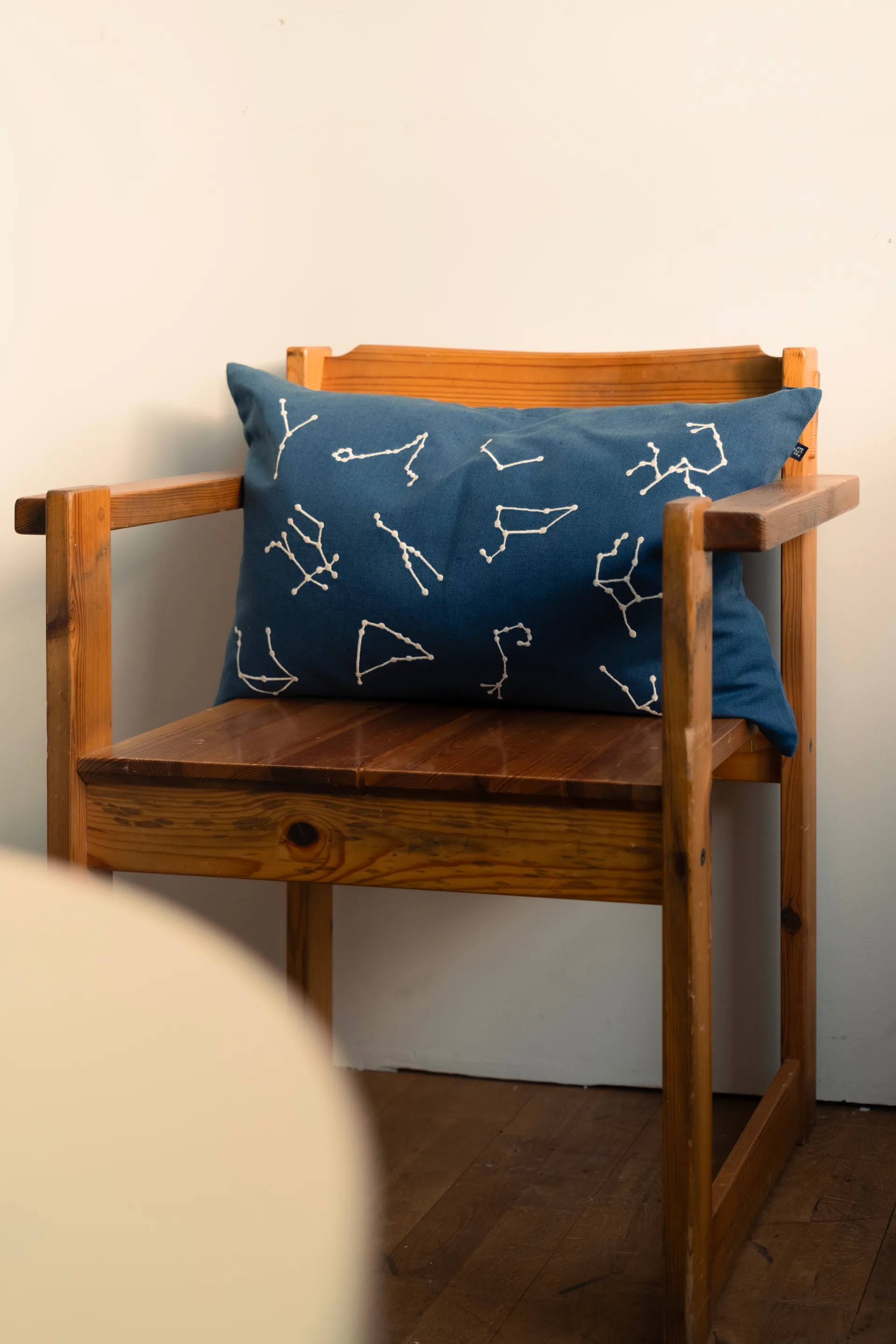 Federa a segni zodiacali 38x58 cm, Blue-White Fine Little Day