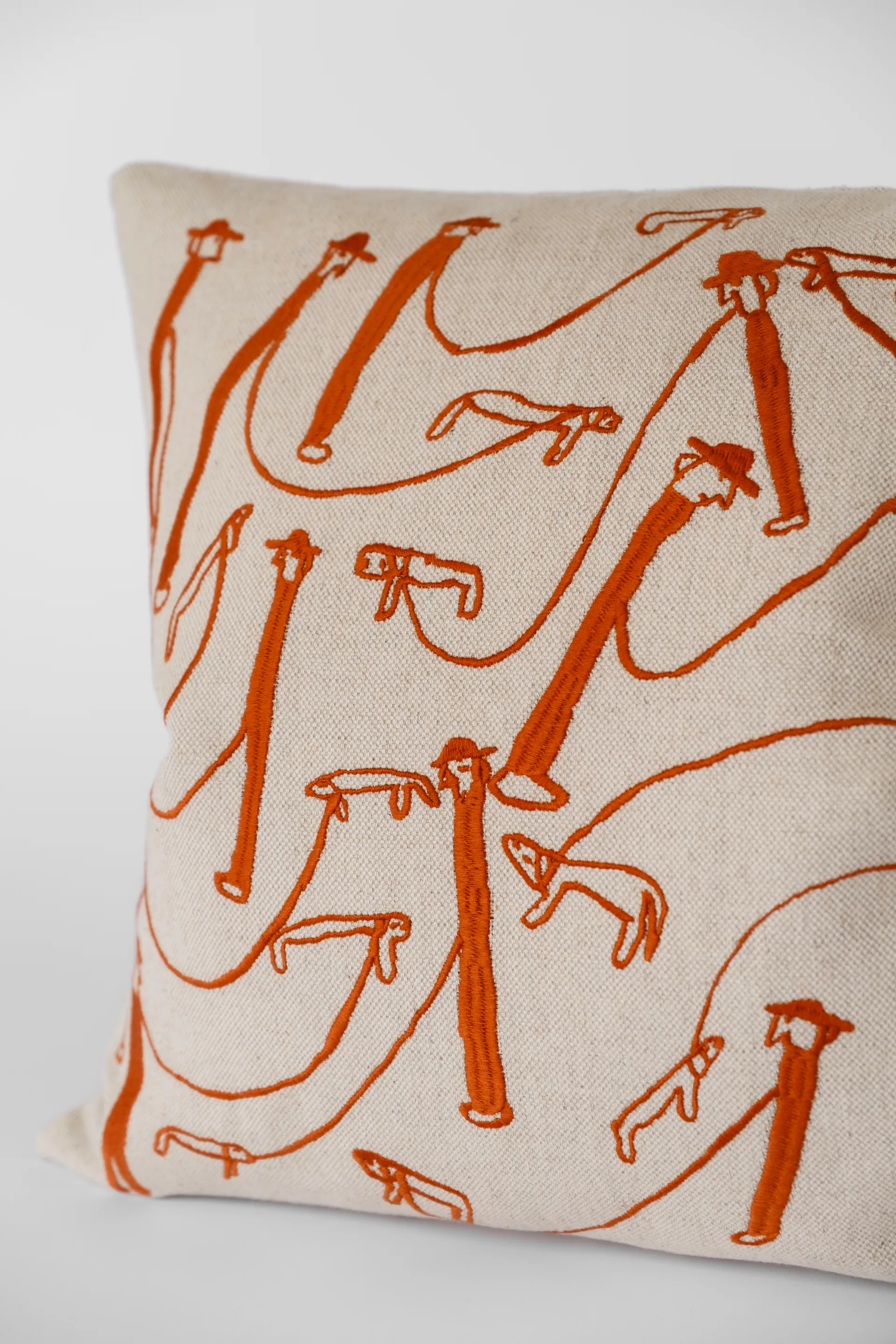 Federa Dog walk 48x48 cm, Natur-arancione Fine Little Day