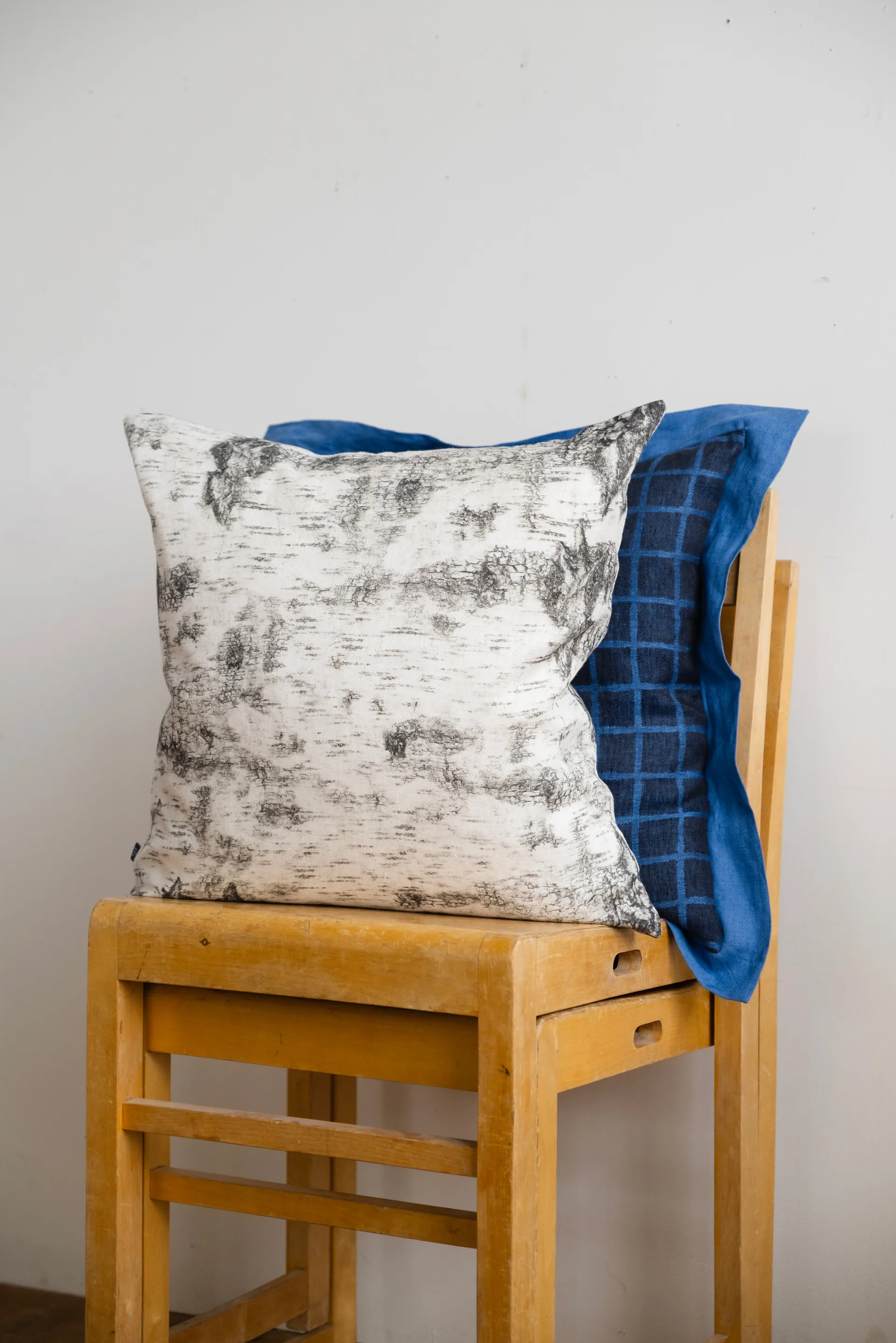 Federa Näver 48x48 cm, Nero-bianco Fine Little Day