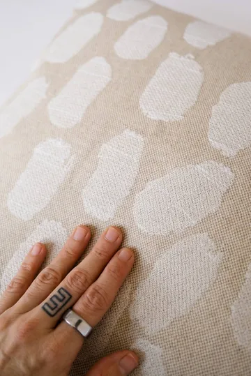 Federa per cuscino Dots 48x48 cm - Bianco-naturale - Fine Little Day