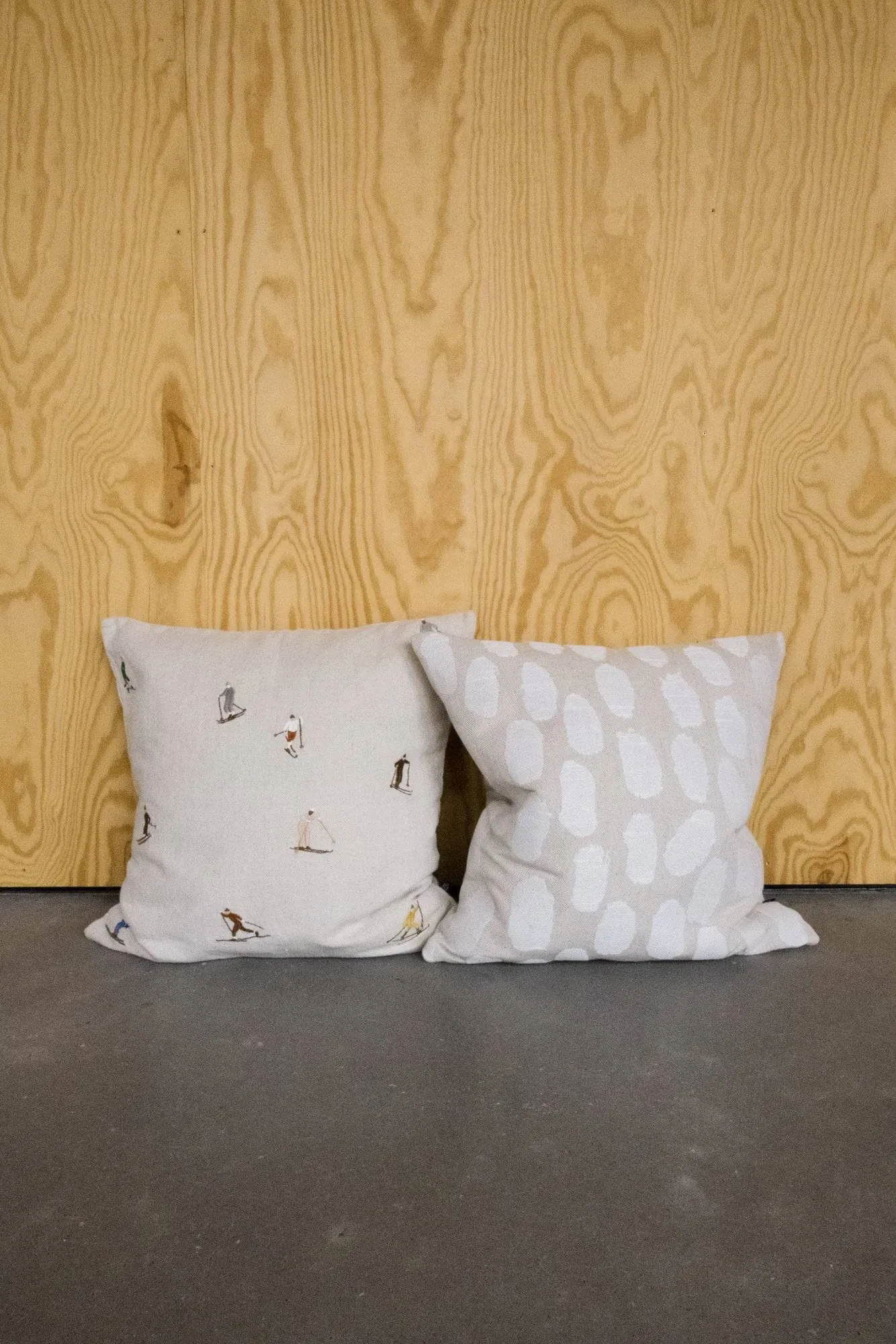 Federa per cuscino Dots 48x48 cm, Bianco-naturale Fine Little Day