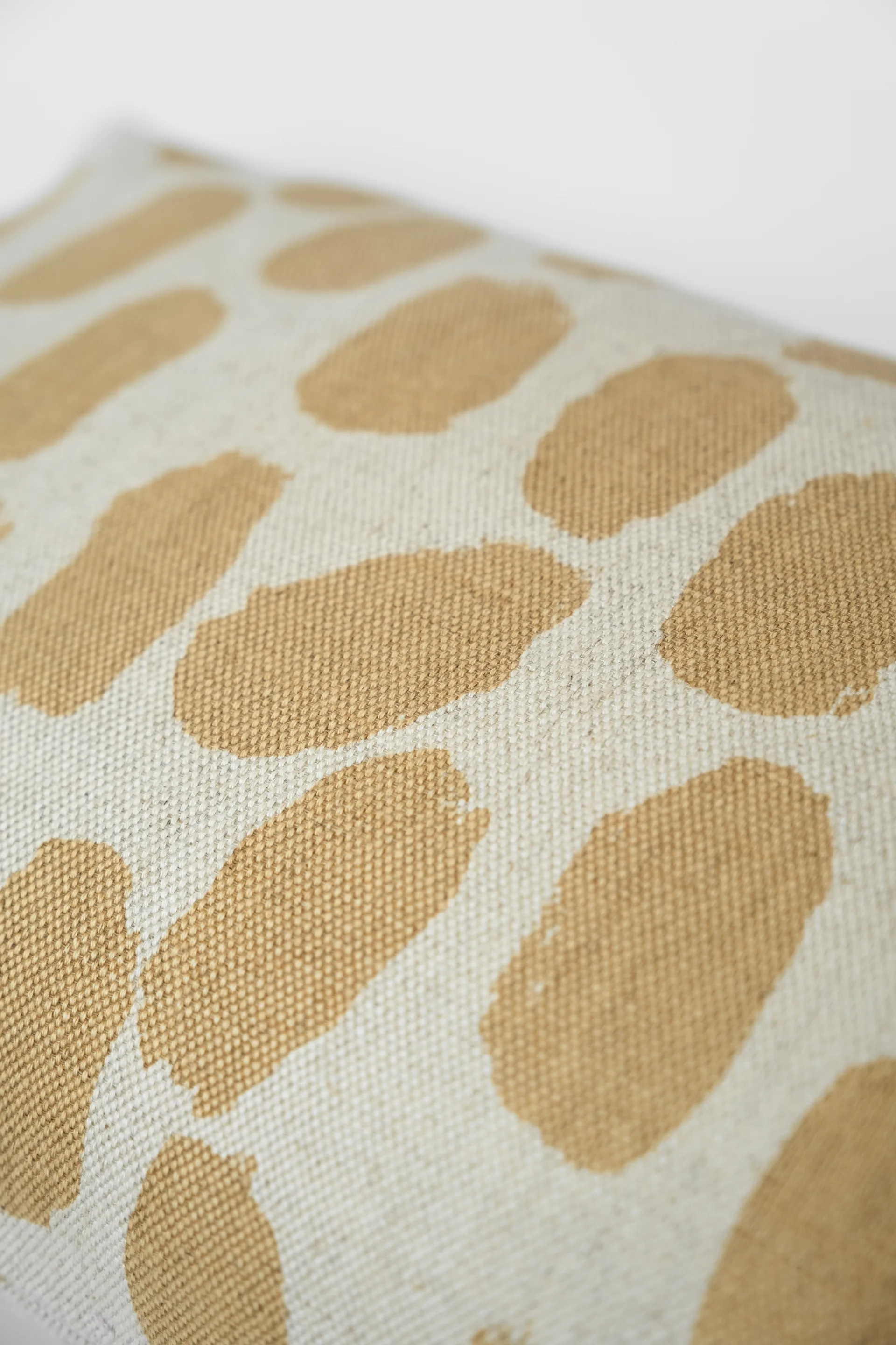 Federa per cuscino Dots 48x48 cm, Natur-sand Fine Little Day