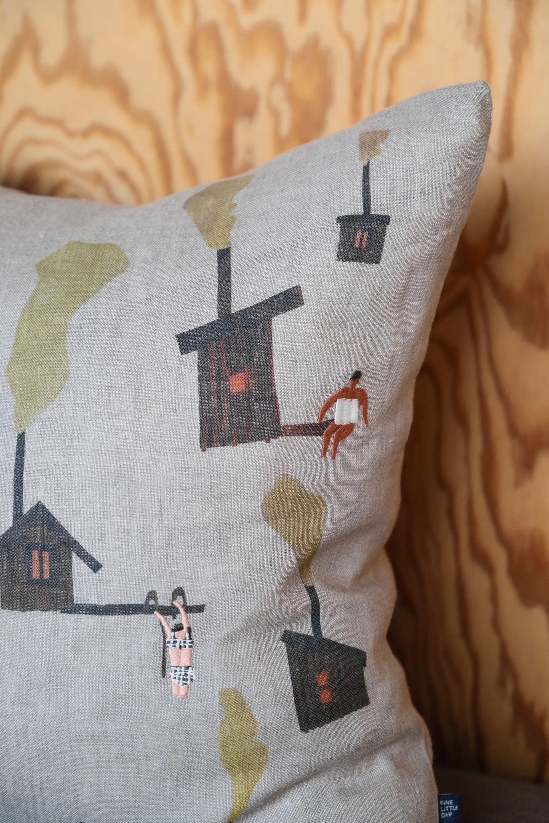 Federa Sauna 45x45 cm, Beige Fine Little Day