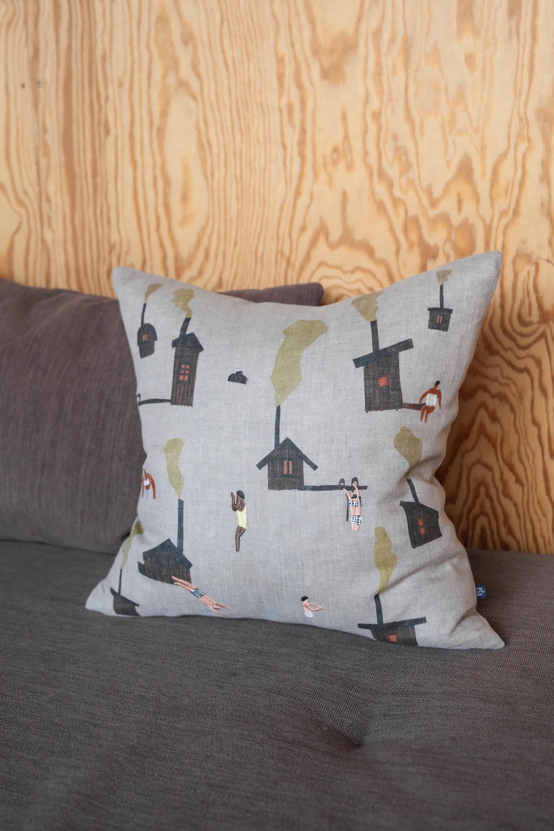 Federa Sauna 45x45 cm, Beige Fine Little Day