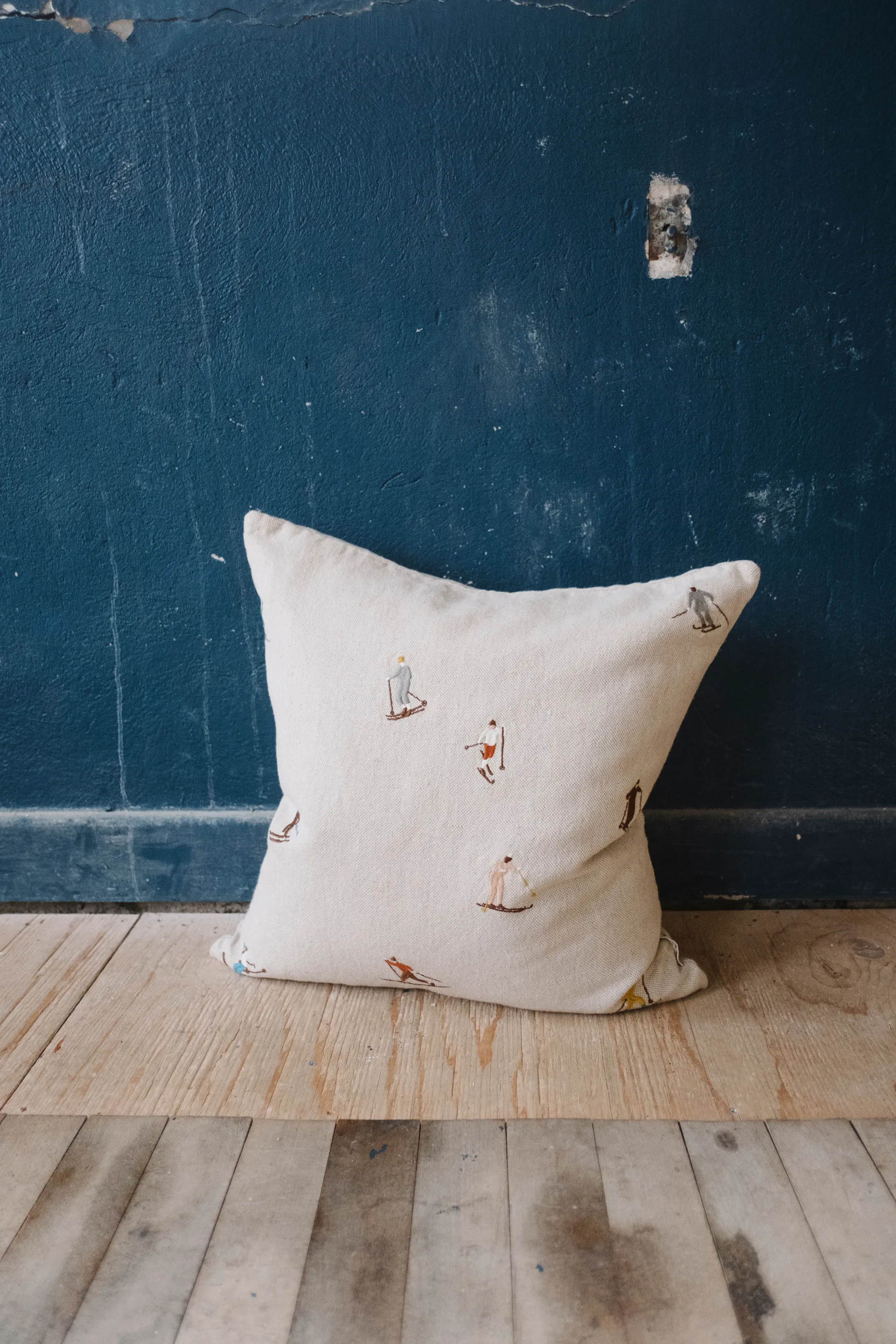 Federa Skiers 48x48 cm, Naturale Fine Little Day