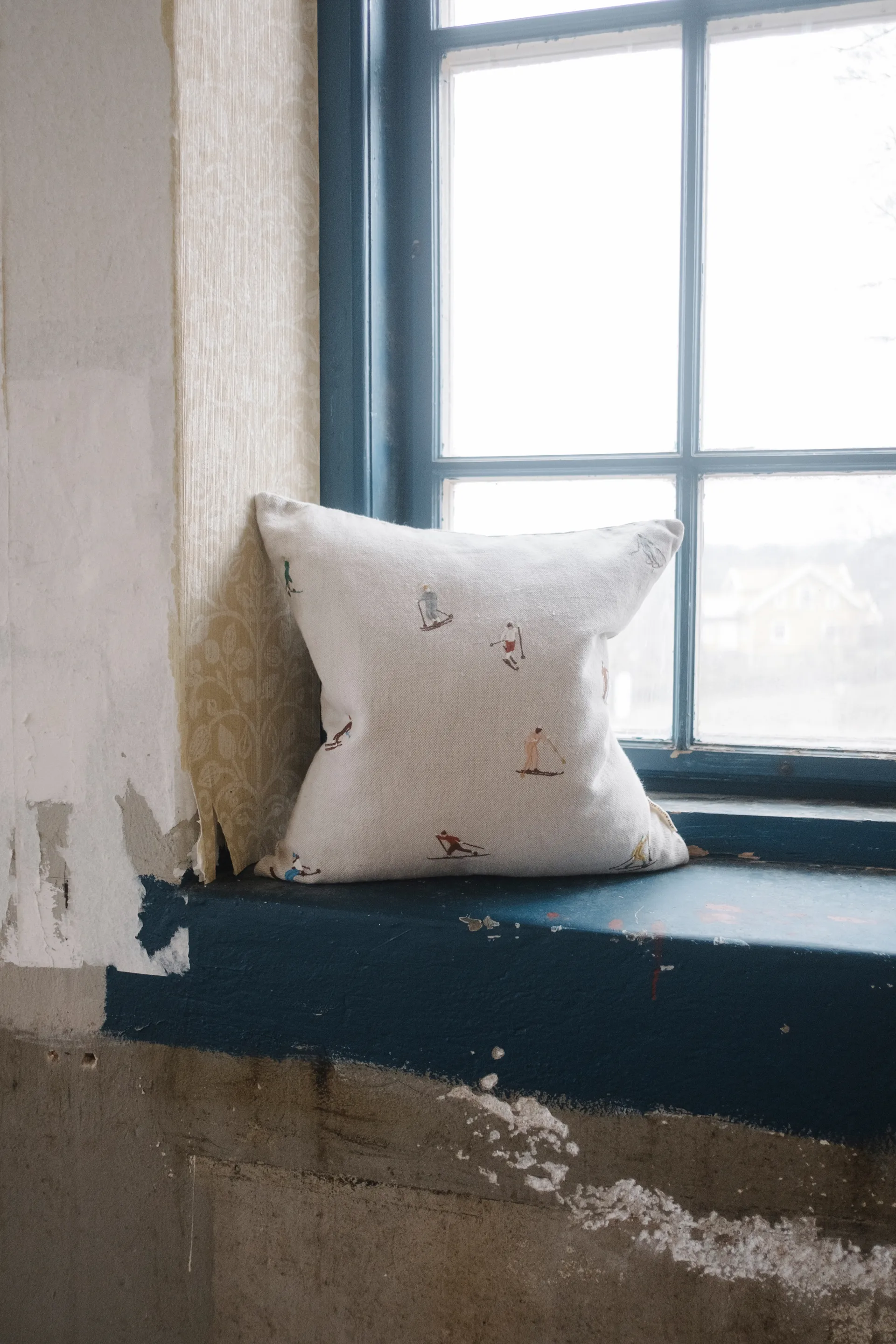 Federa Skiers 48x48 cm, Naturale Fine Little Day