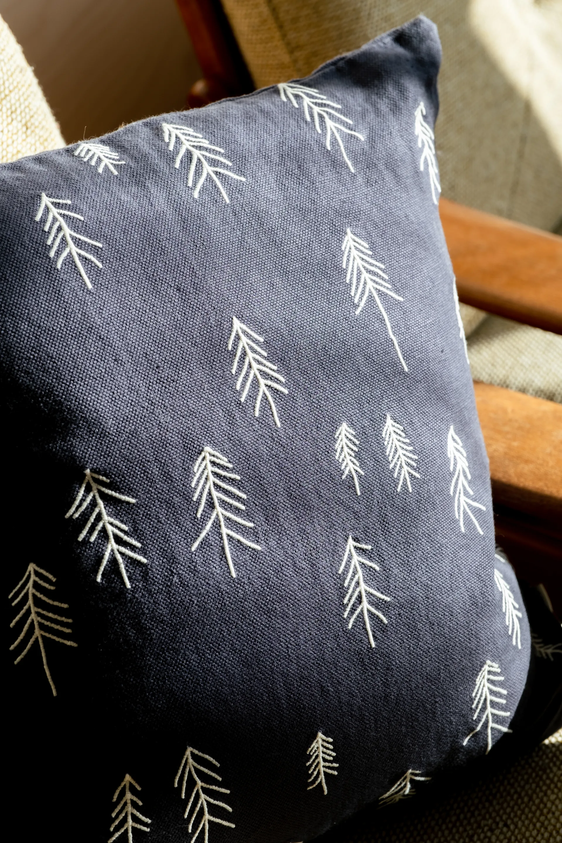 Federa Tall 48x48 cm, Blu antracite Fine Little Day