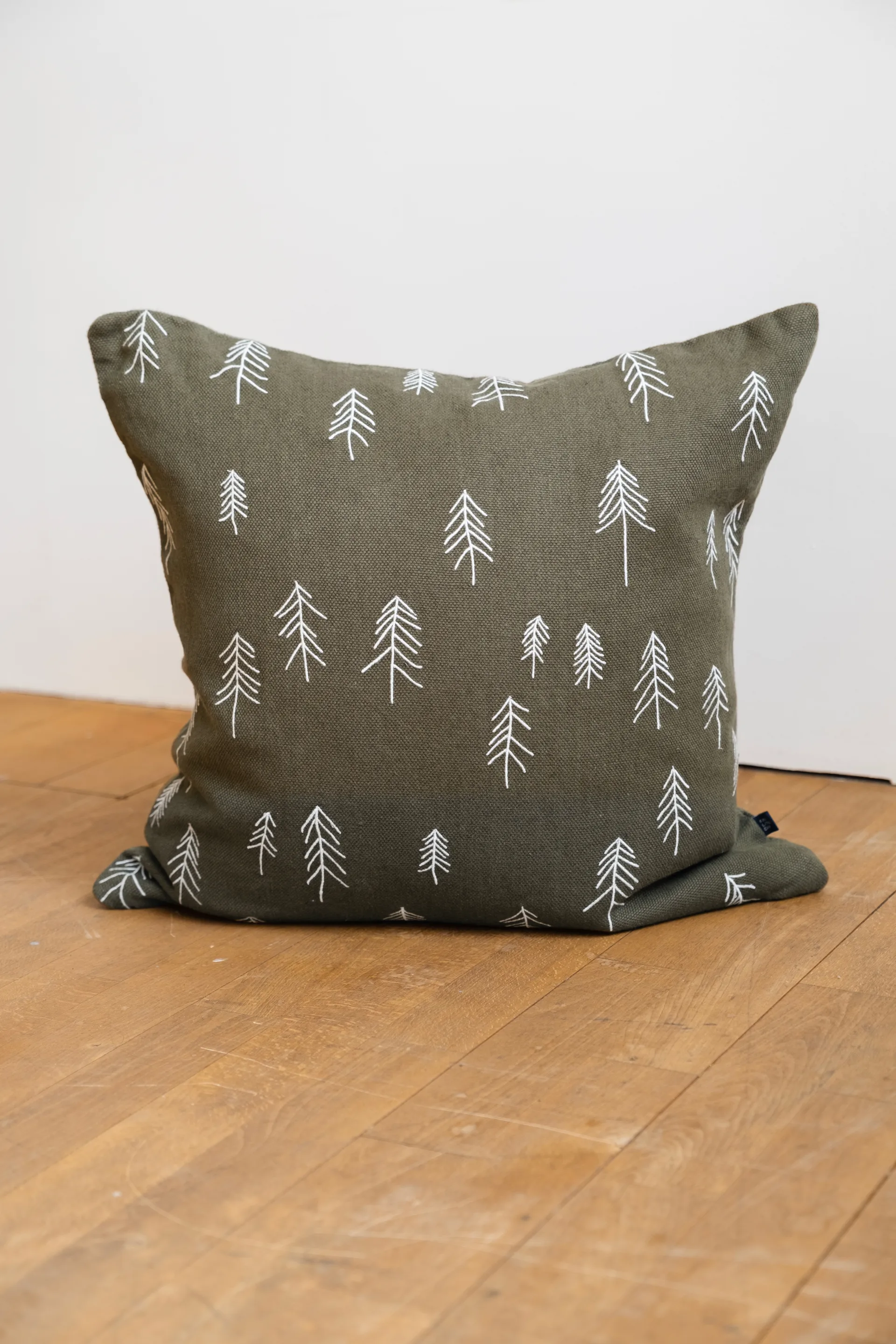 Federa Tall 48x48 cm, Verde, bianco Fine Little Day
