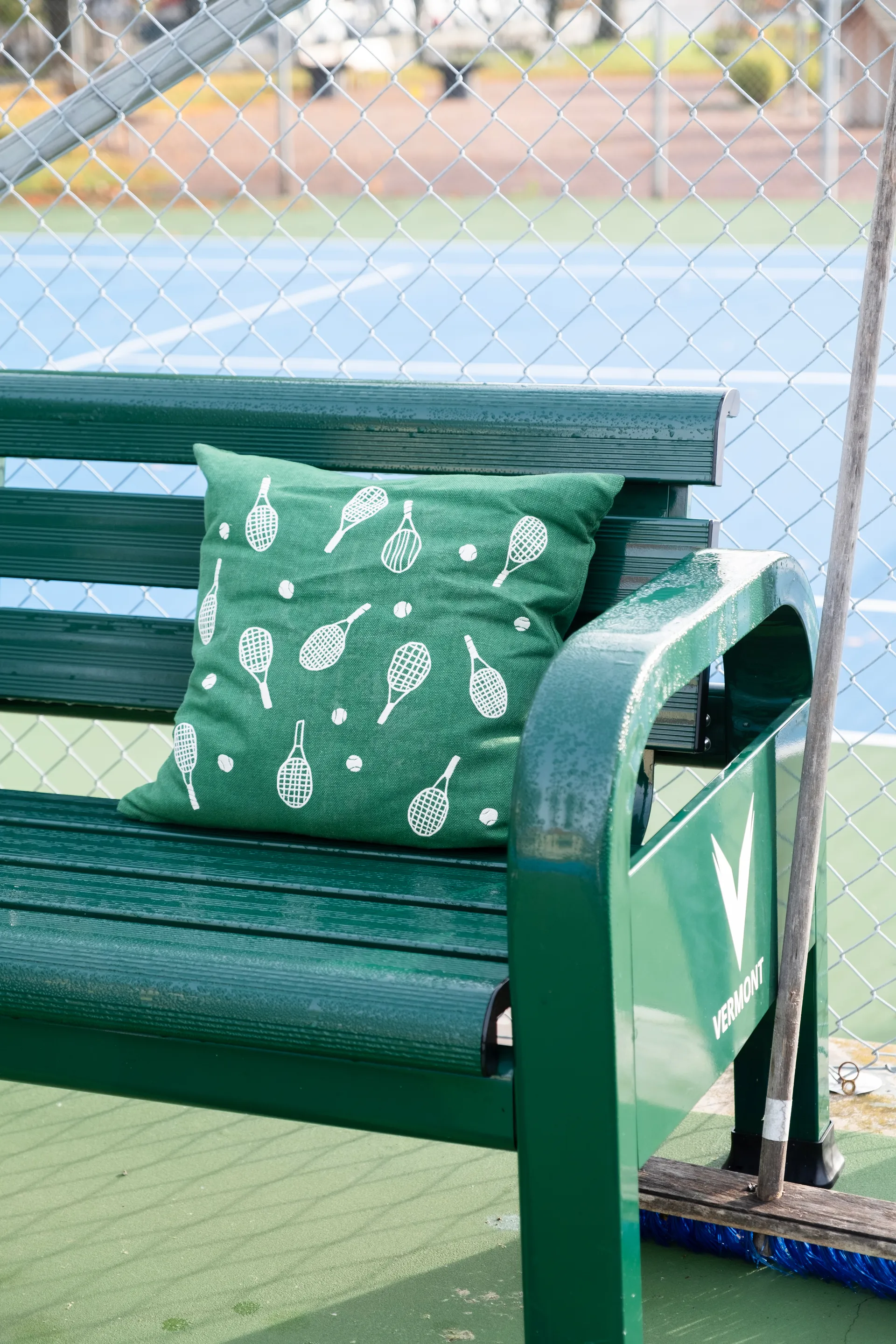 Federa Tennisracket 48x48 cm, Verde Fine Little Day