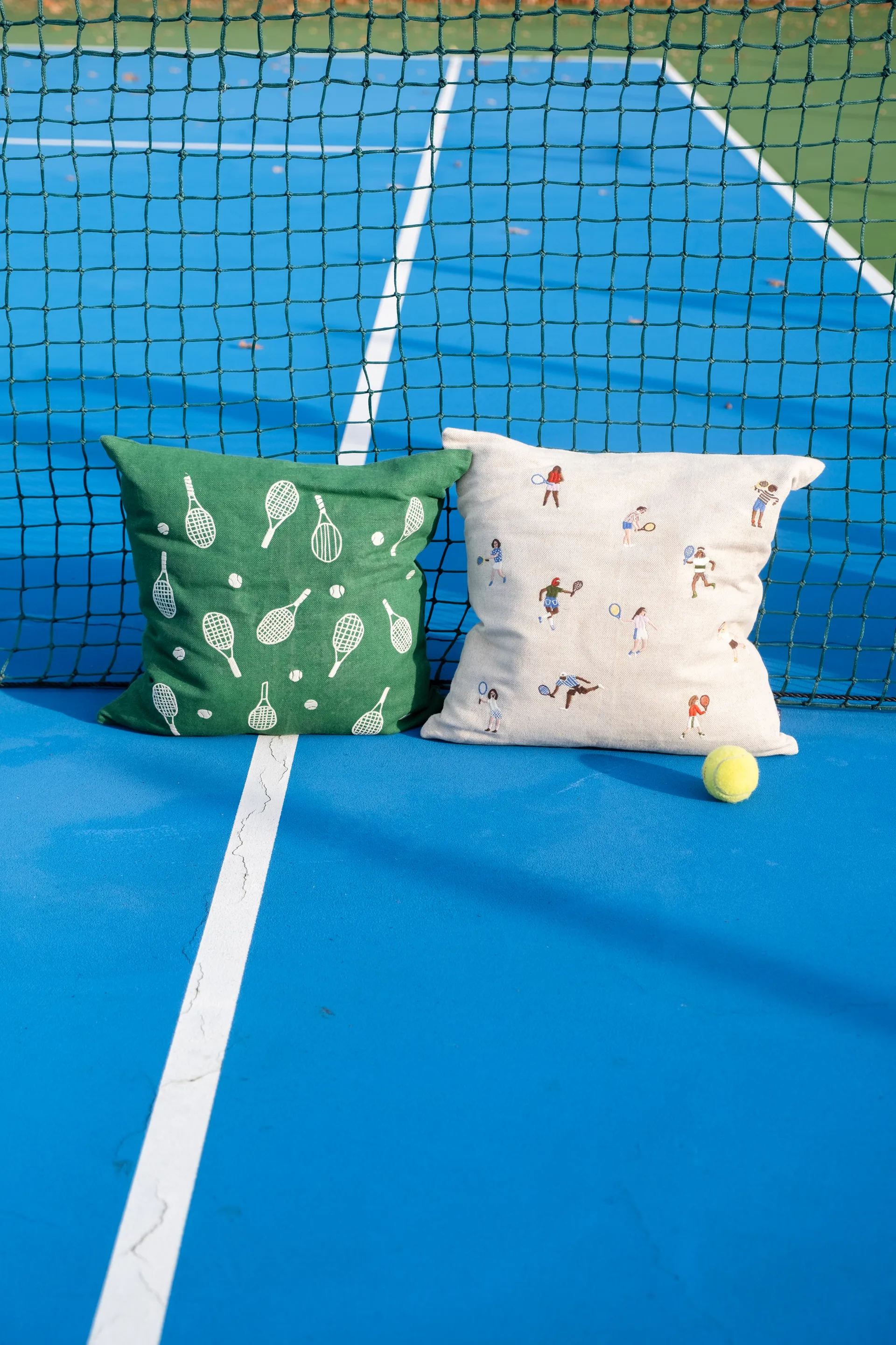 Federa Tennisracket 48x48 cm, Verde Fine Little Day