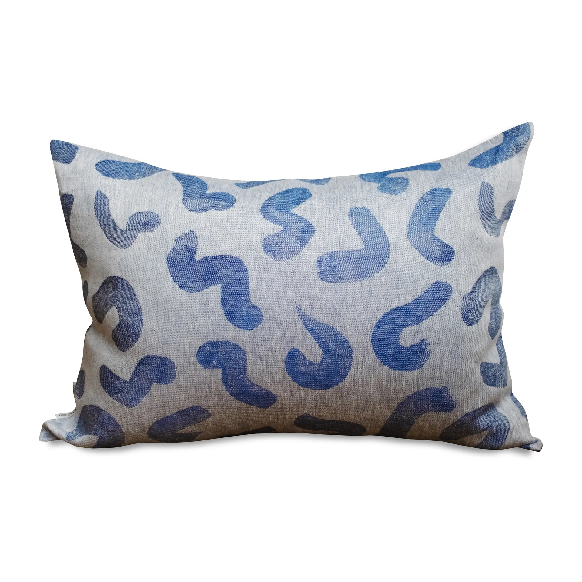 Federa Udon 68x48 cm, Blu-bianco Fine Little Day