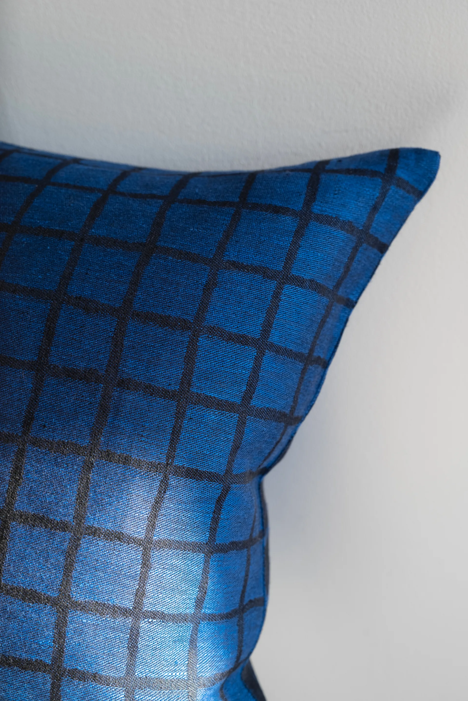 Federe Rutig 48x68 cm, Blu, nero Fine Little Day