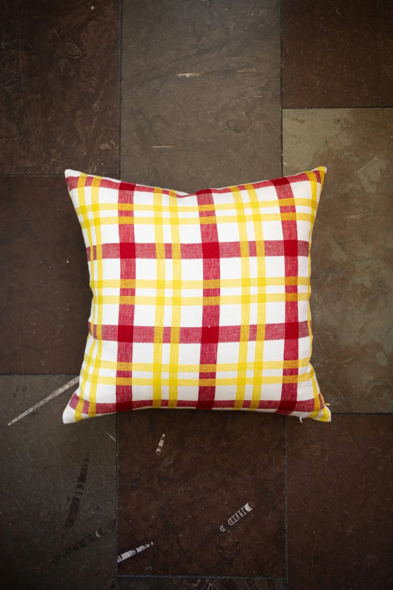 Grid federa per cuscino, Giallo, 38x58 cm Fine Little Day