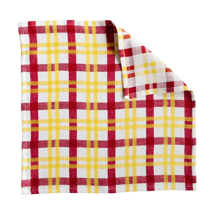 Grid strofinaccio cucina - Giallo, 58x58 cm - Fine Little Day