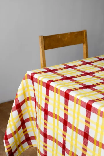 Grid tovaglia - Giallo, 147x250 cm - Fine Little Day