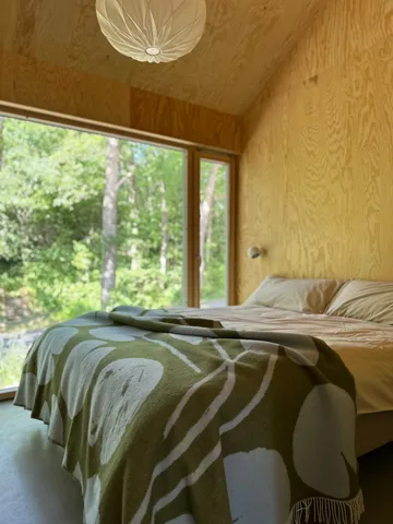 Plaid Water lilies 130x220 cm - Blu-verde - Fine Little Day