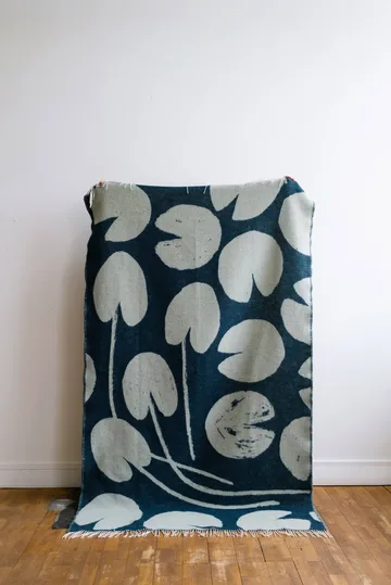 Plaid Water lilies 130x220 cm - Verde - Fine Little Day