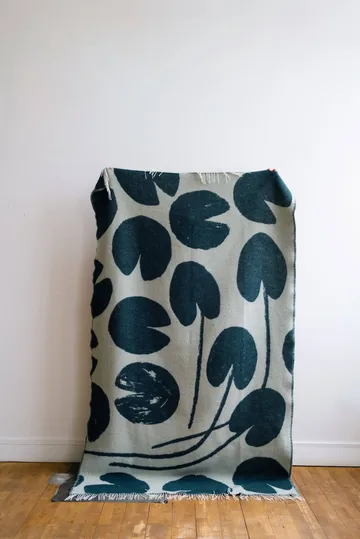 Plaid Water lilies 130x220 cm - Verde - Fine Little Day