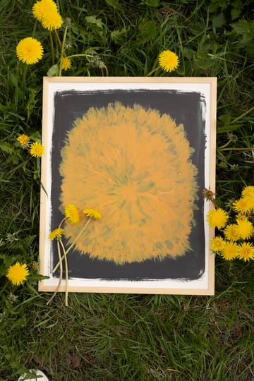 Poster Dandelion 40x50 cm - Giallo-nero - Fine Little Day