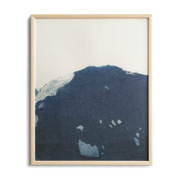 Poster Dyeforindigo ocean 2, 40x50 cm - Blu-bianco - Fine Little Day