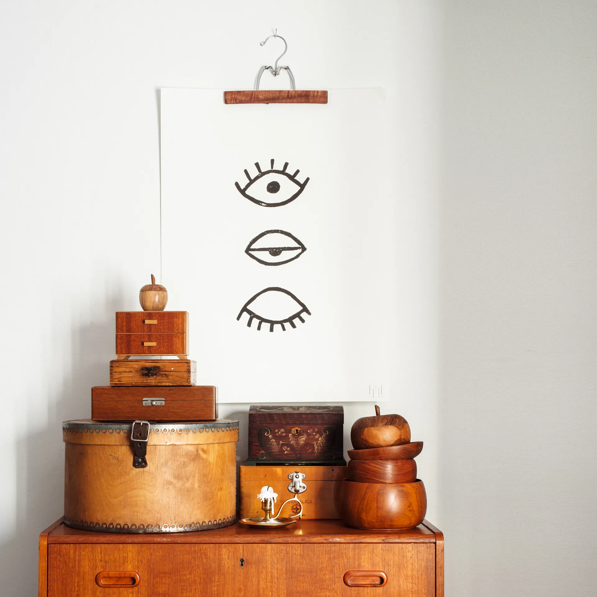 Poster Eye Eye , 50x70 cm Fine Little Day