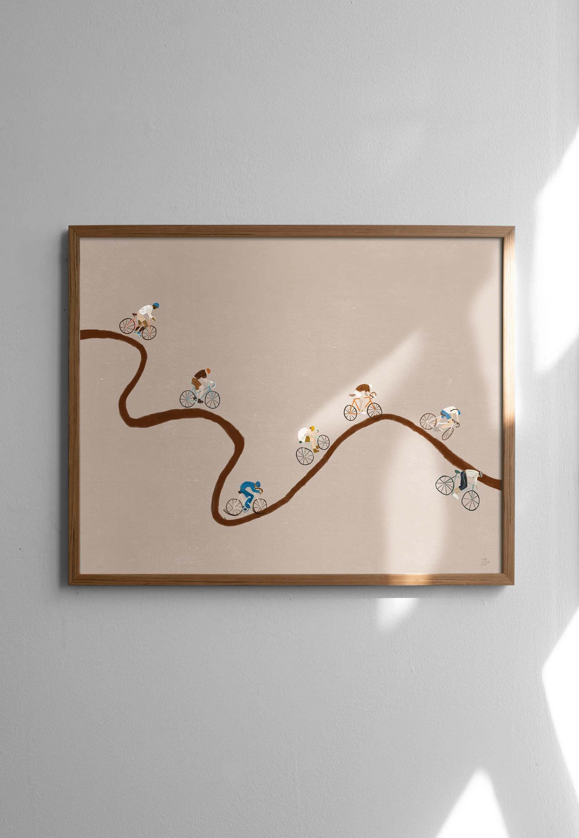 Poster Giro, Beige, 50x40 cm Fine Little Day