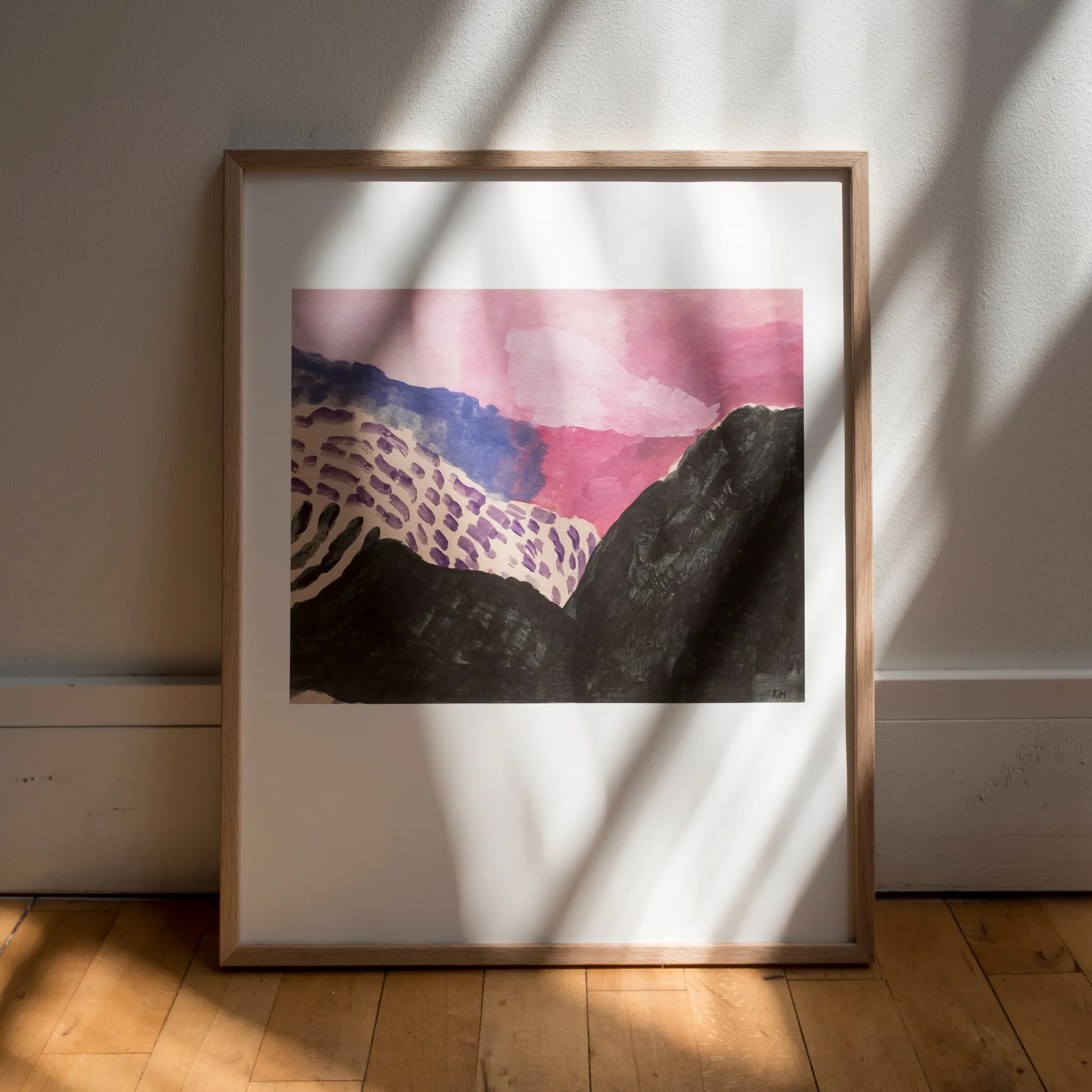 Poster Landscape 40x50 cm, multicolore Fine Little Day