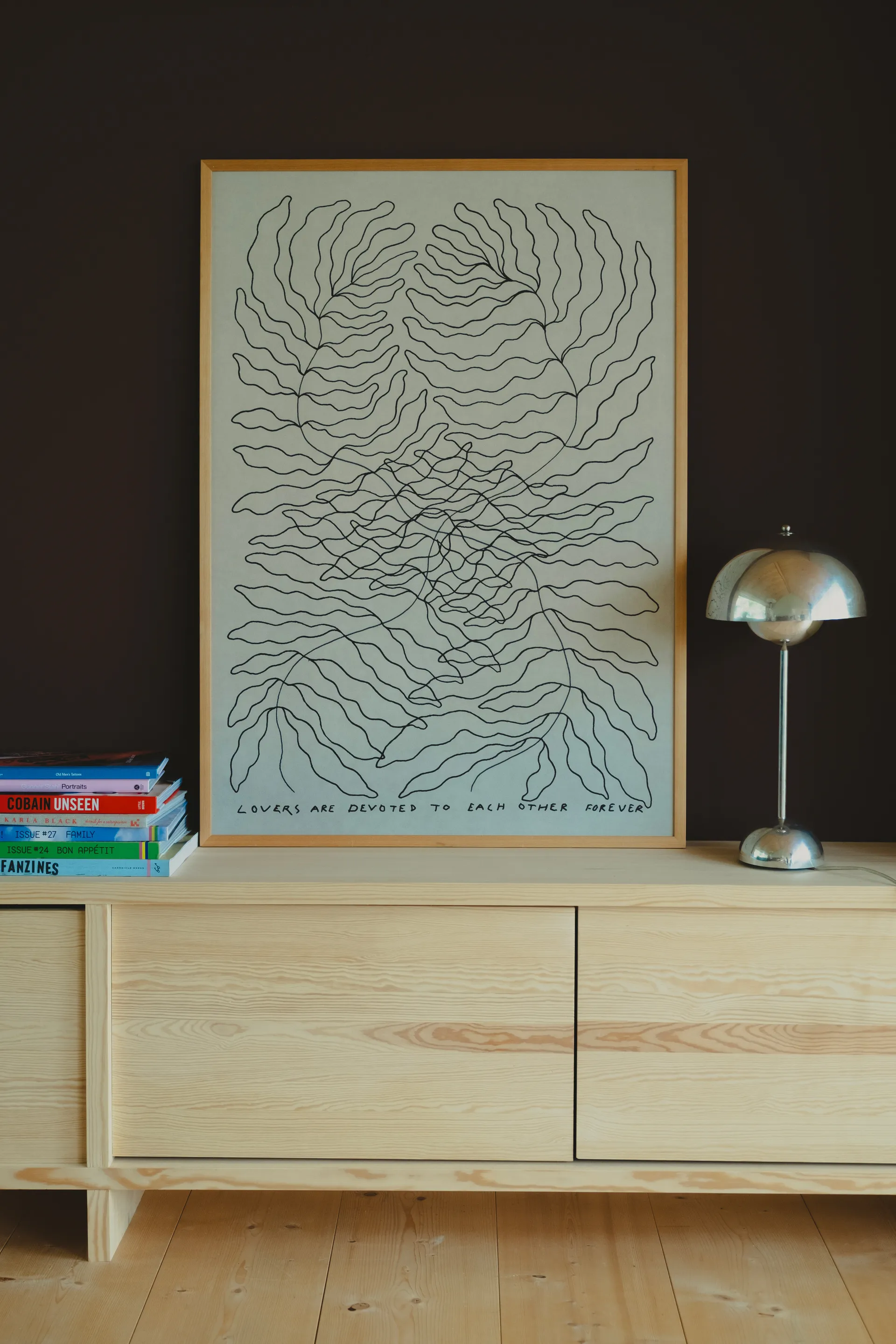 Poster Lovers, 70x100 cm Fine Little Day