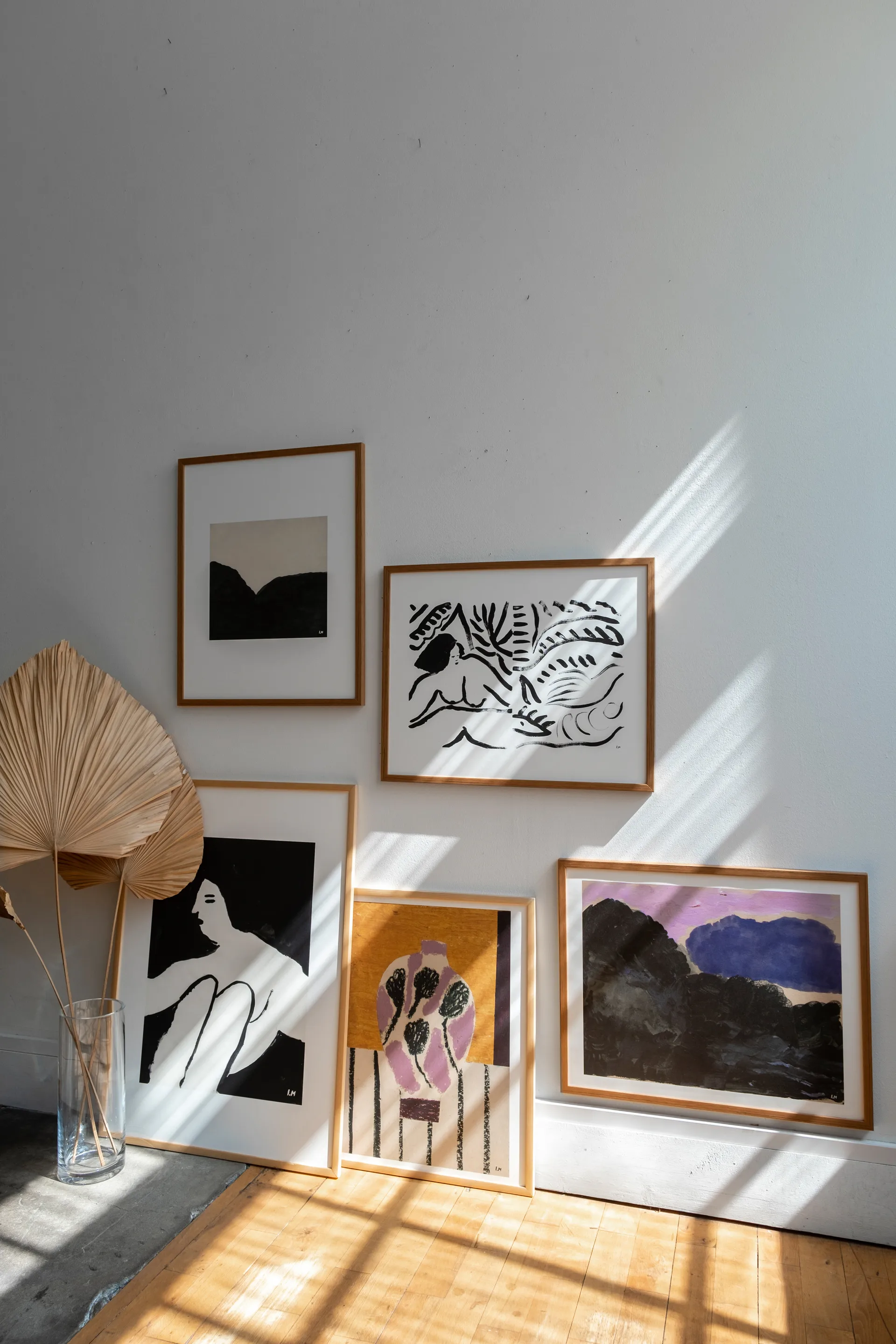 Poster Night fall , 40x50 cm Fine Little Day