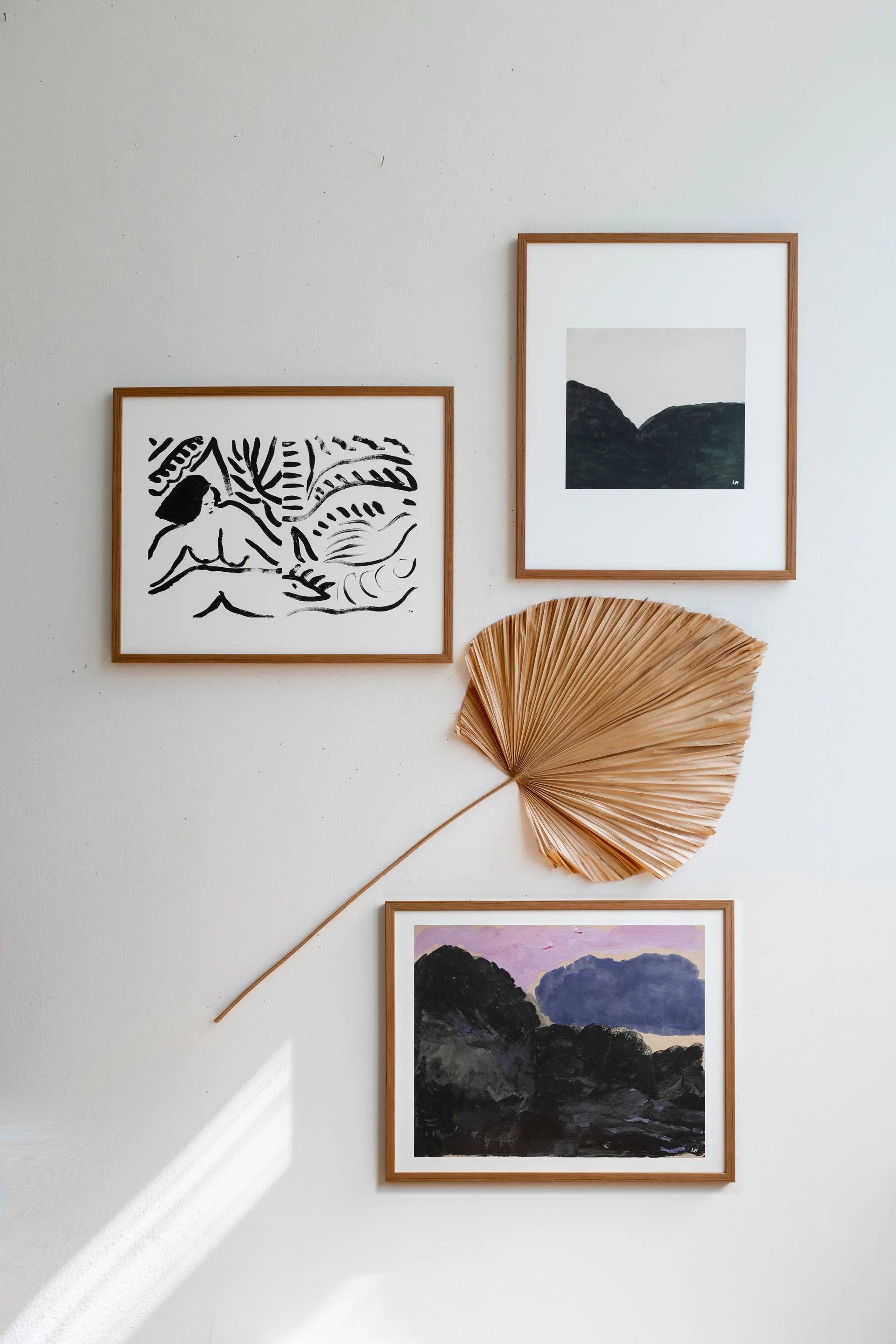 Poster Night fall , 40x50 cm Fine Little Day