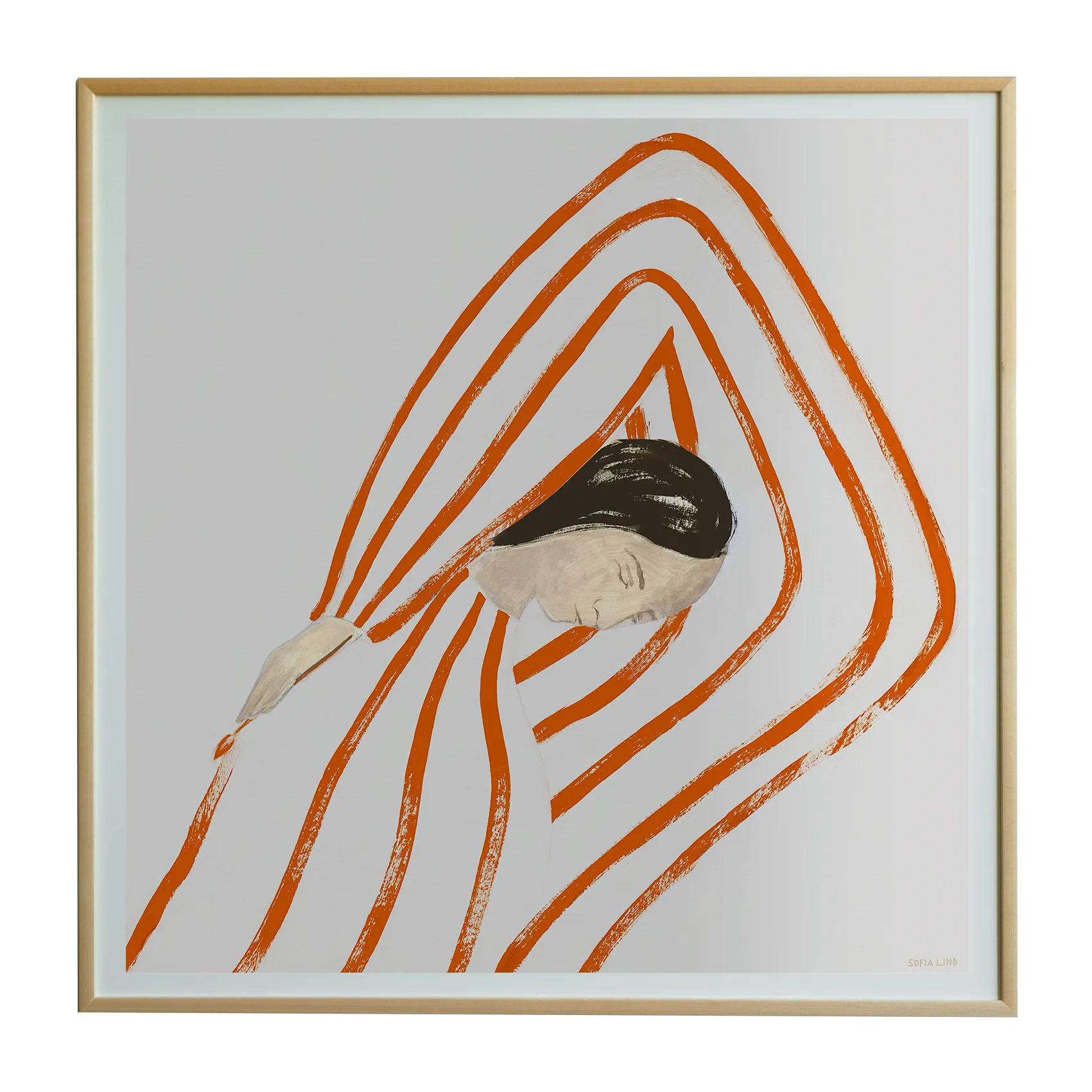 Poster Own Strokes, 70x100 cm Fine Little Day