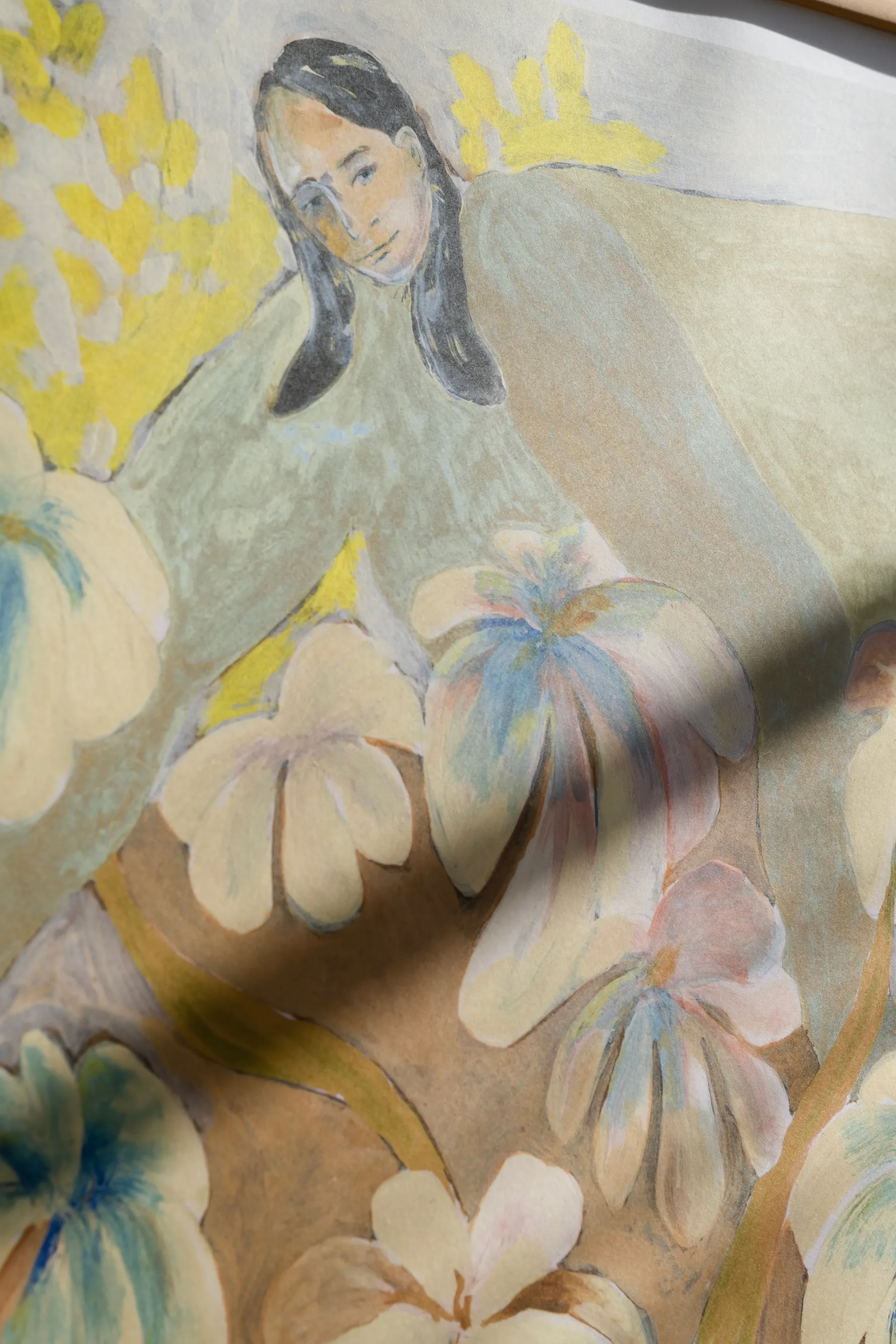 Poster Rose garden, 50x70 cm Fine Little Day