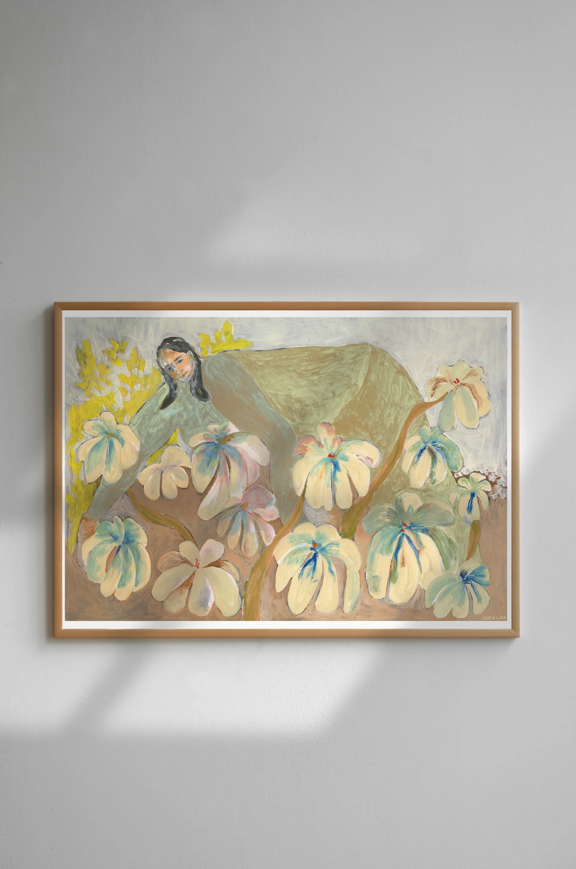 Poster Rose garden, 50x70 cm Fine Little Day