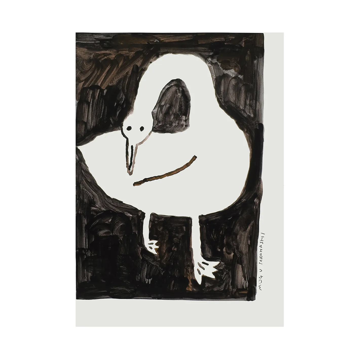 Poster Swan, 40x50 cm Fine Little Day