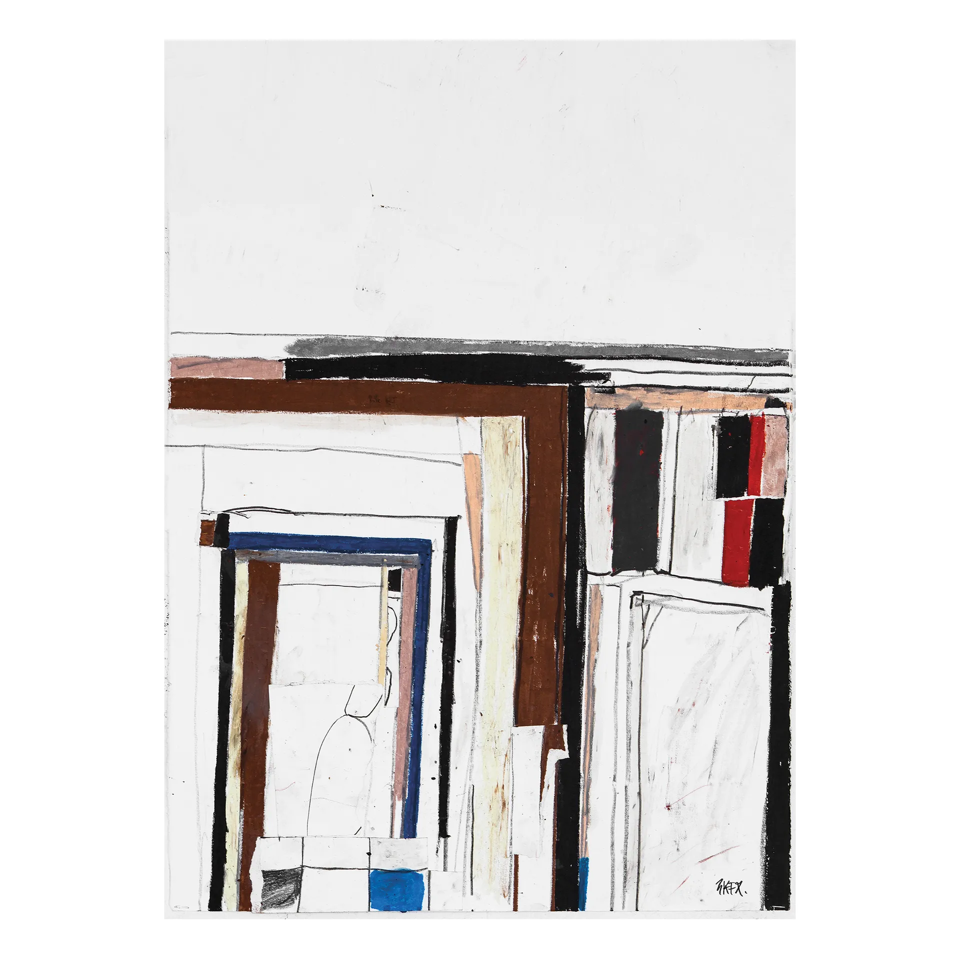 Poster We only got out at night 50x70 cm, multicolore Fine Little Day