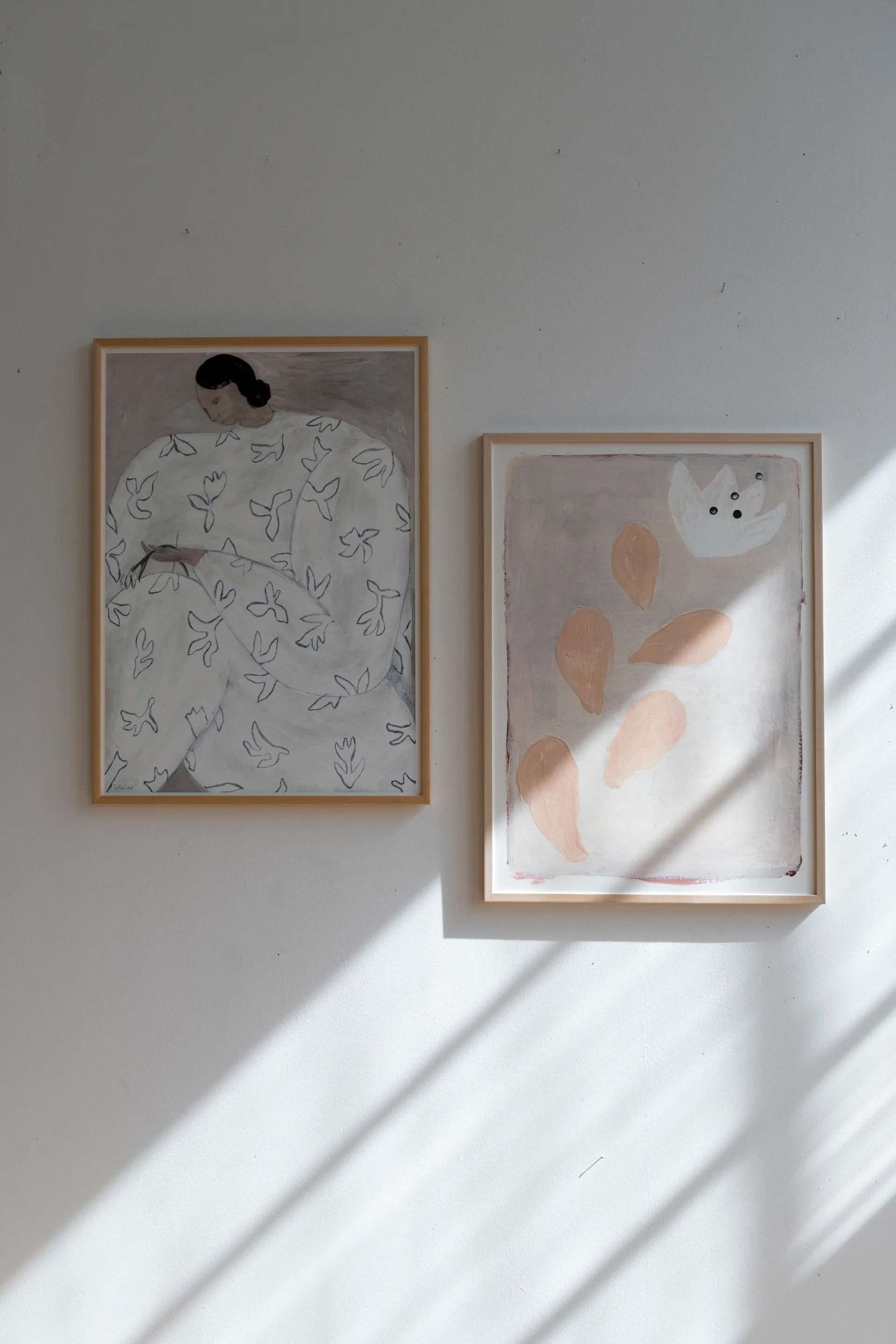 Poster White Flower 50x70 cm, Nude Fine Little Day