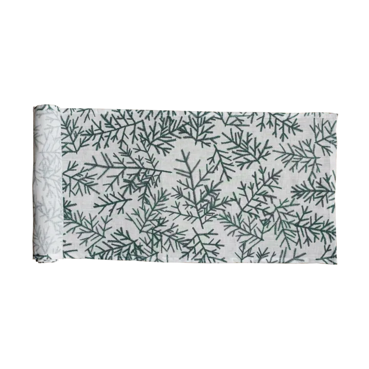 Runner Granris - Bianco, verde - Fine Little Day