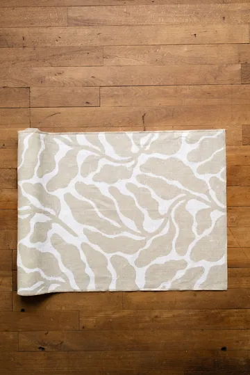 Runner Leaves - Sand, 45x180 cm - Fine Little Day