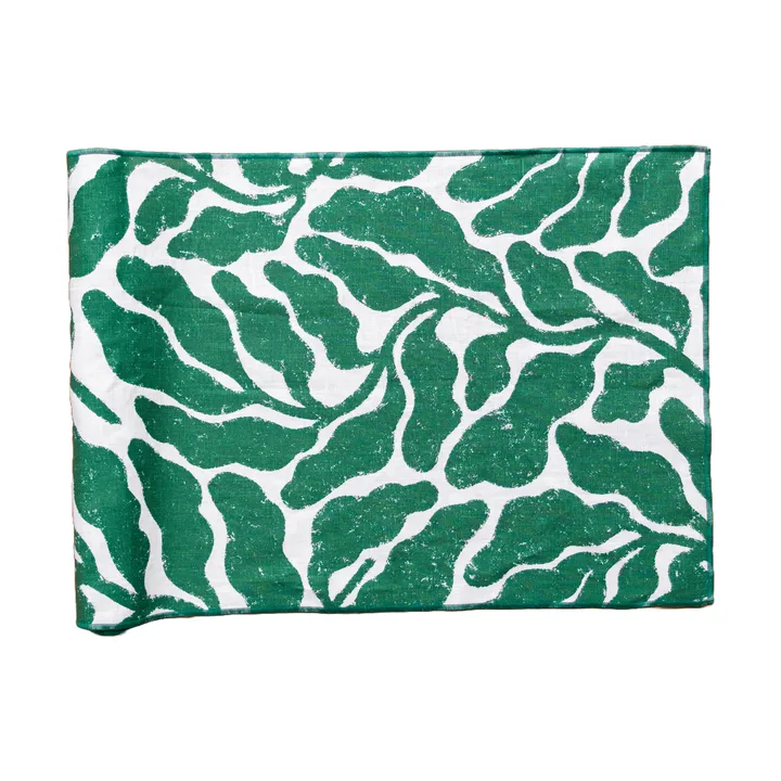 Runner Leaves - Verde, 45x180 cm - Fine Little Day