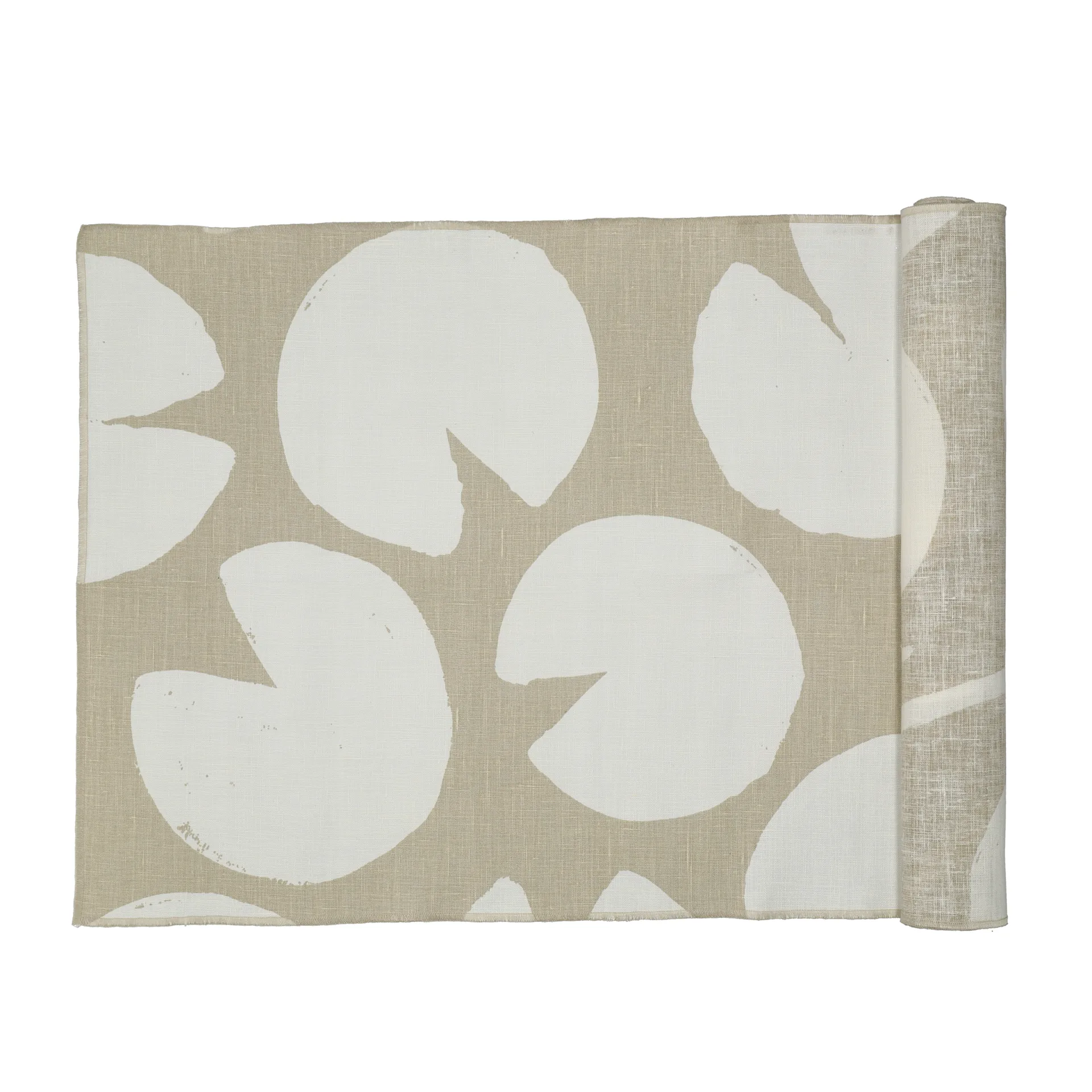 Runner Water Lilies 45x150 cm, Sand-white Fine Little Day