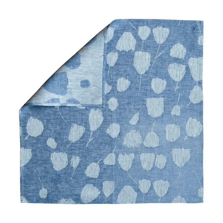 Strofinaccio da cucina Bouquet 58x58 cm - Blu-off-white - Fine Little Day