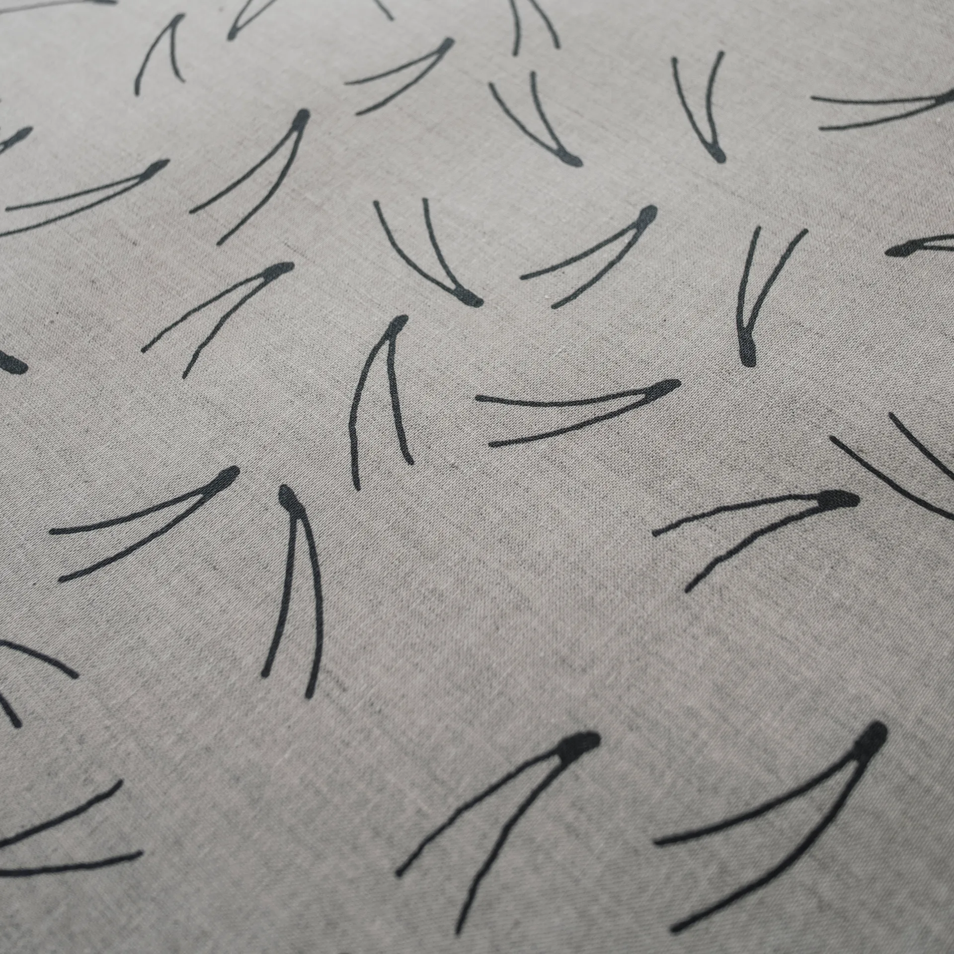 Tela cerata Barr, Nero-nature Fine Little Day